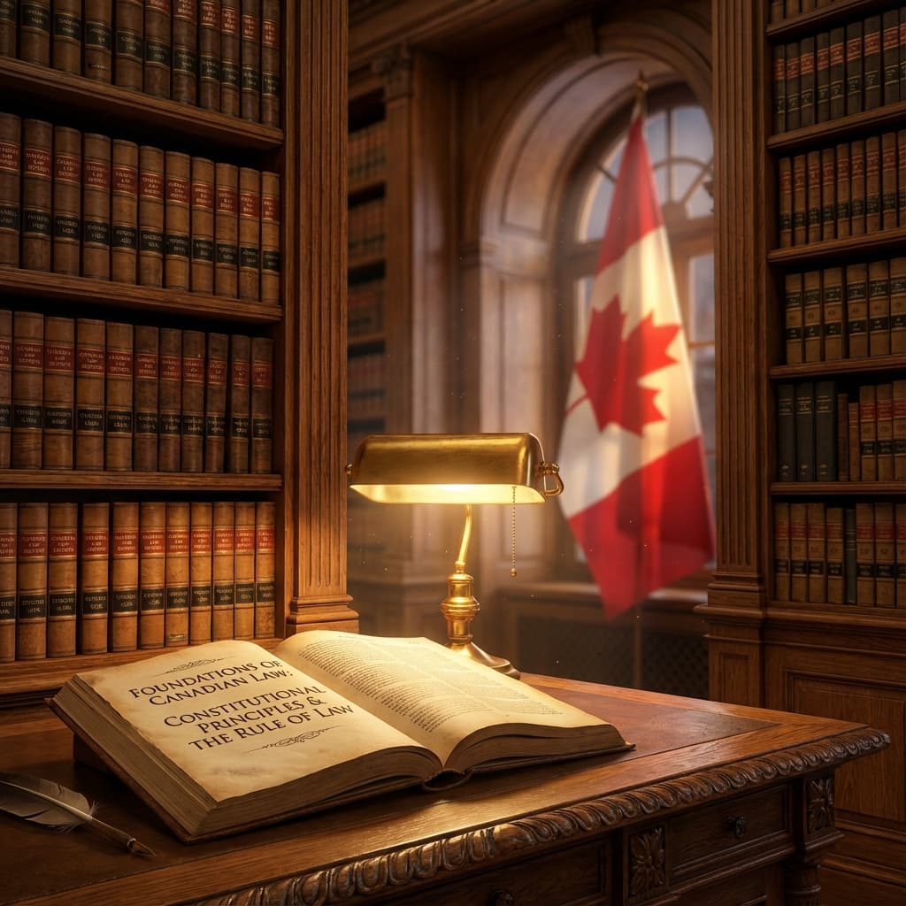 Foundations of Canadian Law